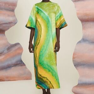 Alemais Iris Midi Dress NWT Size 2 (but very oversized!)